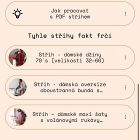 aby to pro tebe bylo přehlednější