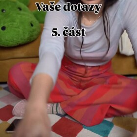 Finále, 5. část dotazu k šití.