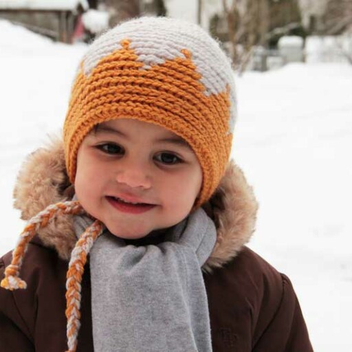 Návod na dětskou háčkovanou čepici - varianta pro malého prince
