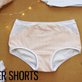 Střih na dámské kalhotky (basic, bikini, hipster, boxerky, brazilky, tanga)