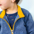Střih na dětskou mikinu na zip