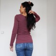 Střih - dámské kojící tričko CARE (velikosti 32–62)