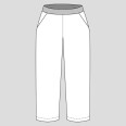 Střih - dámské volné kalhoty do nápletu LOOSE (velikosti 32–60)