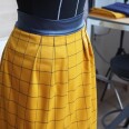 Střih - dámská sukně skládaná