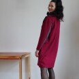 Střih - dámské variabilní šaty s kapucí LIBERTY (velikosti 32–60)