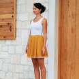 Střih - dámská sukně ZDARMA SWING (velikosti 32–46)