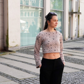 Střih - dámské tričko / mikina TO THE CITY - 2v1 (velikosti 32–60)