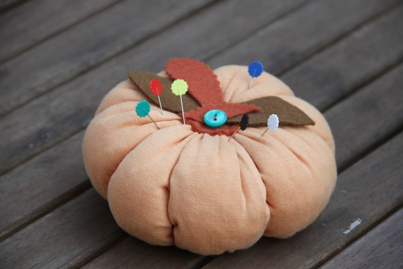 Dýňový jehelníček - halloween