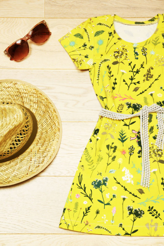 Střih na dětské šaty - jednoduché (vhodné i pro začátečníky)