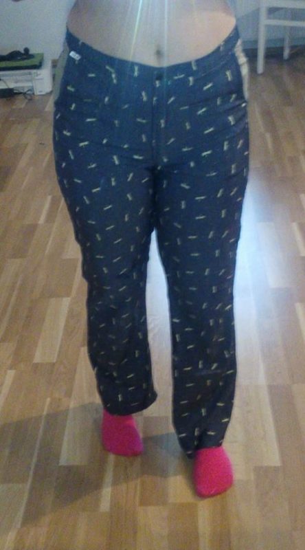 JanaG - softshellové kalhoty