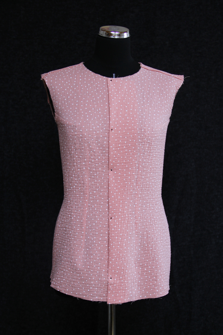 Střih na dámskou košili + video návod jak ušít košili krok za krokem