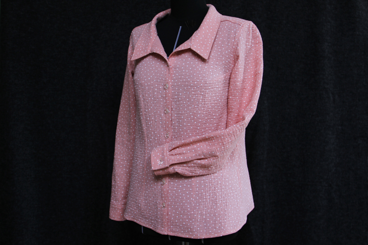 Střih na dámskou košili + video návod jak ušít košili krok za krokem