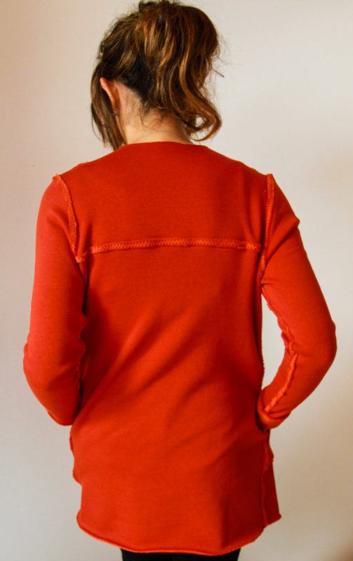 Jak ušít jednoduchý cardigan (návod na šití)