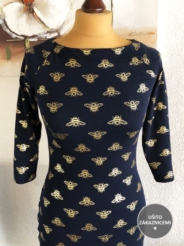 Střih na dámské šaty - fotka od Moniky V.