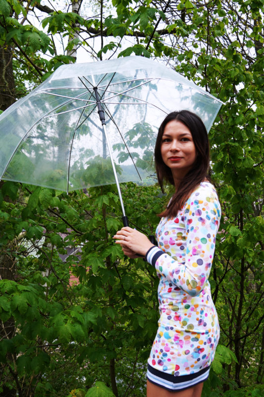 Střih na dámské šaty RAINY DAY