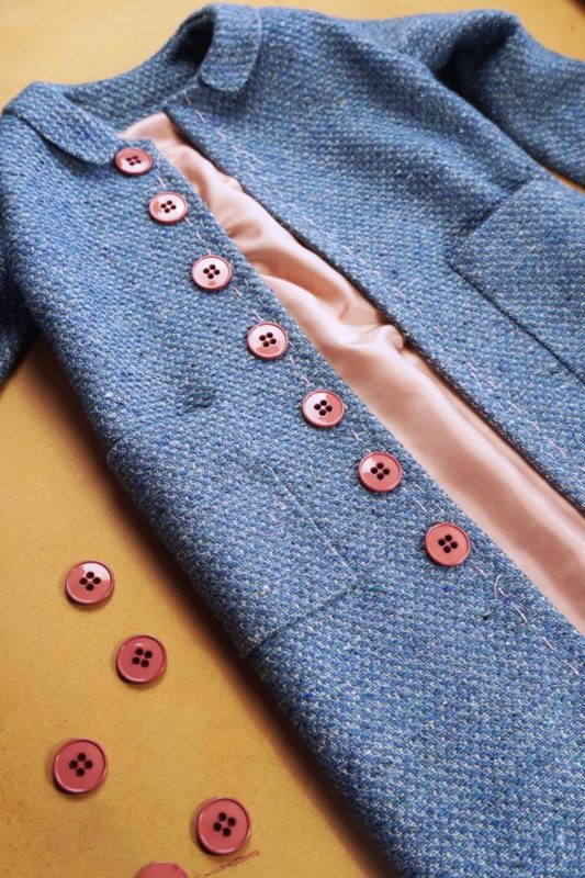 Návod jak ušít dětský kabátek