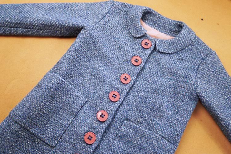 Návod jak ušít dětský kabátek