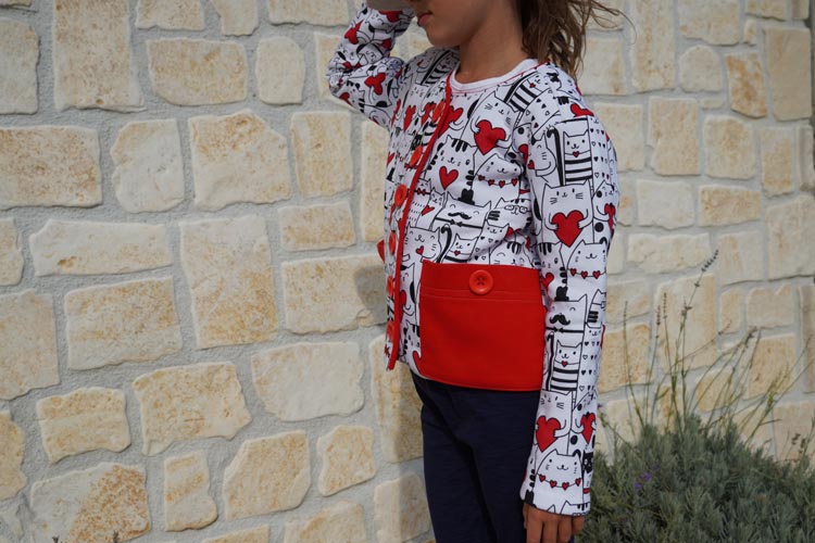 Návod jak ušít dětský kabátek + střih na šití