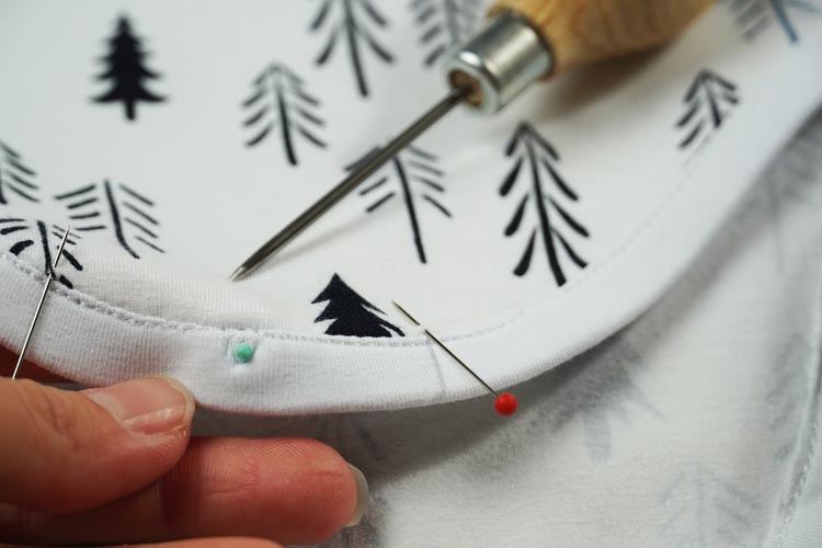 Návod jak ušít dětské body