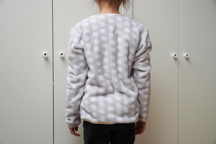 Dětská mikina z wellsoftu (střih vhodný také na fleece)