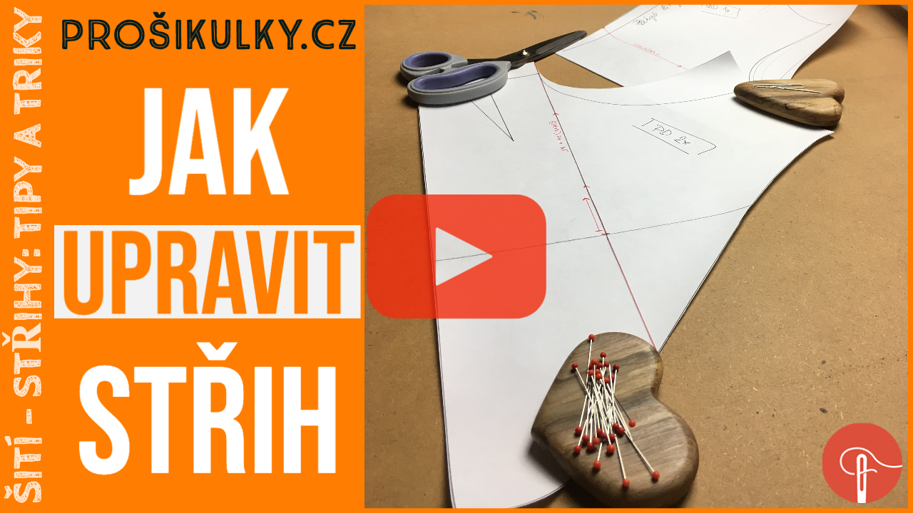Jak upravit střih na postavu (video návod)