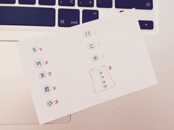 Jak správně přišít knoflík