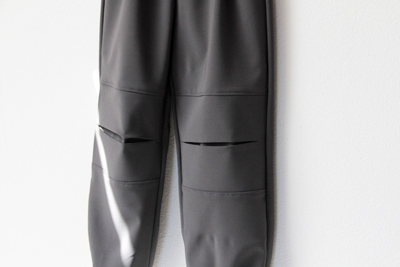 Střih na dětské rostoucí softshellové kalhoty