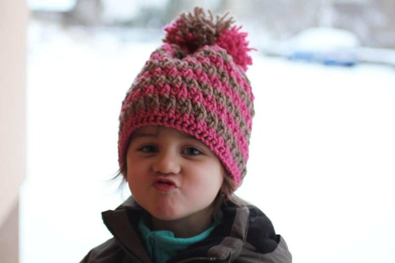 Návod na dětskou háčkovanou čepici
