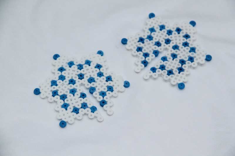 Návod jak vyrobit 3D vločku z koráků