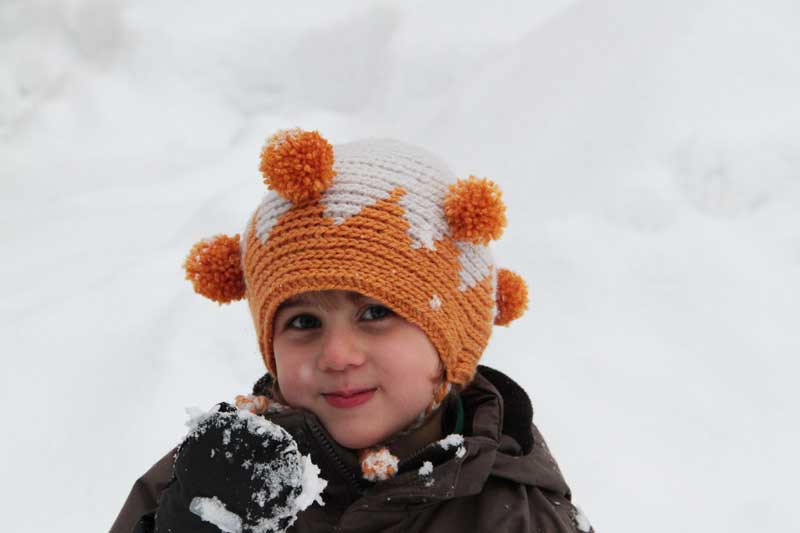 Návod na dětskou háčkovanou čepici - varianta pro malou princeznu