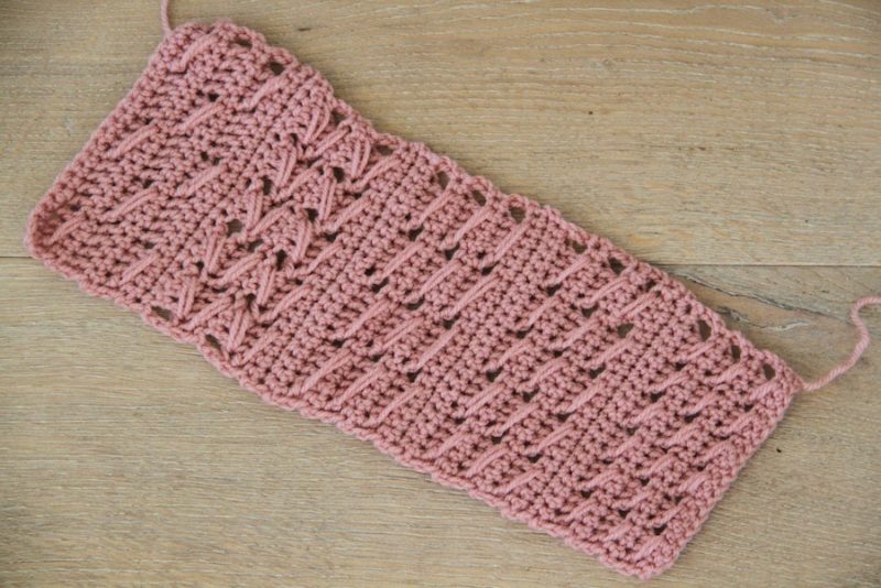 Návod na háčkovaný lanový vzor - různé variace