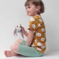 Střih a návod jak ušít dětské legínky nebo kraťasy