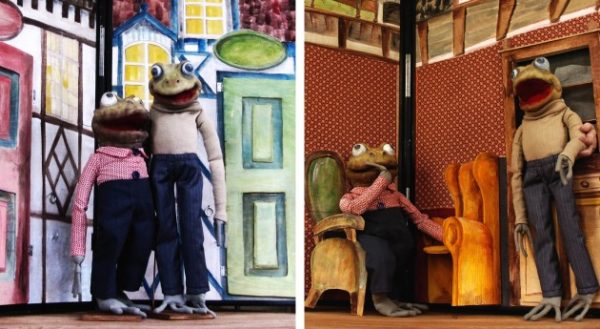 Kvak a Žbluňk jsou kamarádi, zdroj: Divadlo v Dlouhé